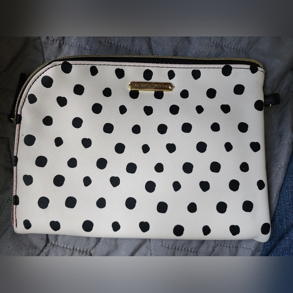 Used Betsey Johnson cosmetic bag or clutch